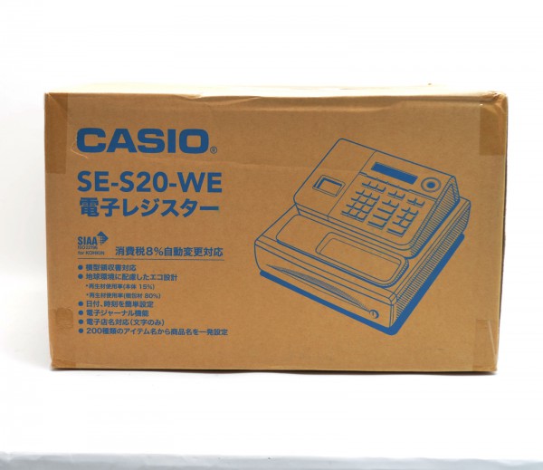 CASIO 電子レジスター SE-S20/NL-200+crystalchambers.co.uk