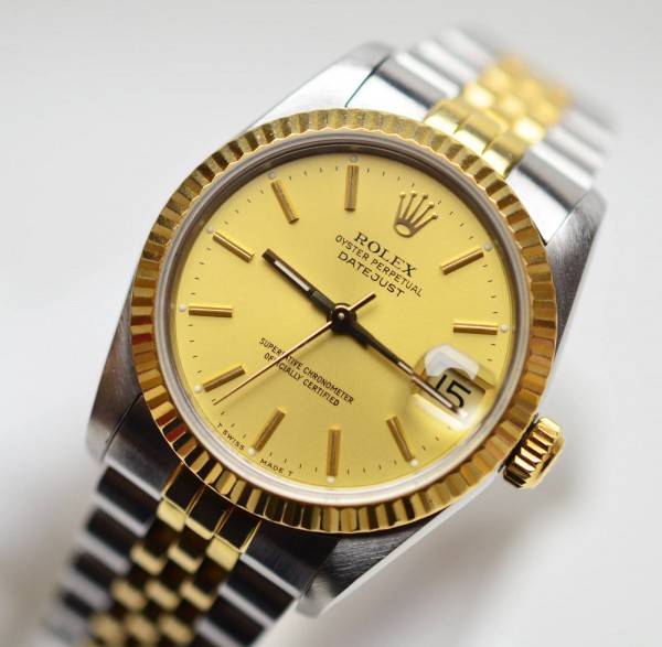 ROLEX DATEJUST 68273 2コマ - 時計