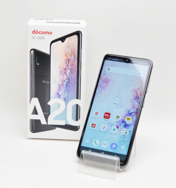 docomo Galaxy A20 SC-02M ブラック 買取 しました！