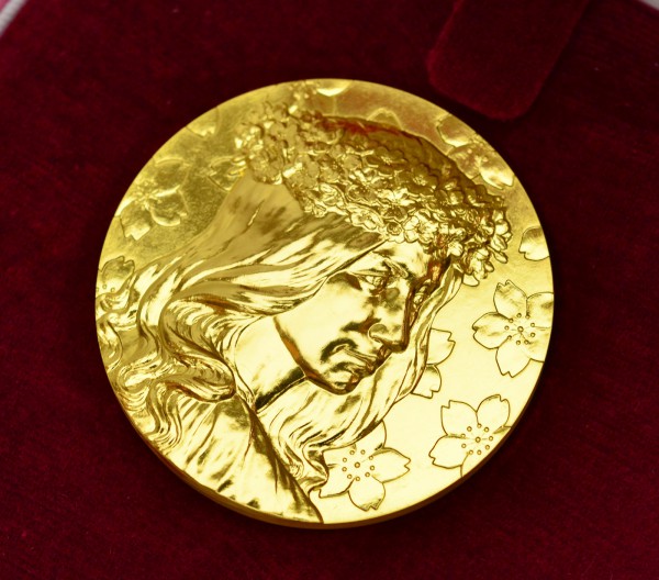 平成20年 造幣局 桜の通り抜け 純金メダル 約95g 買取 しました！