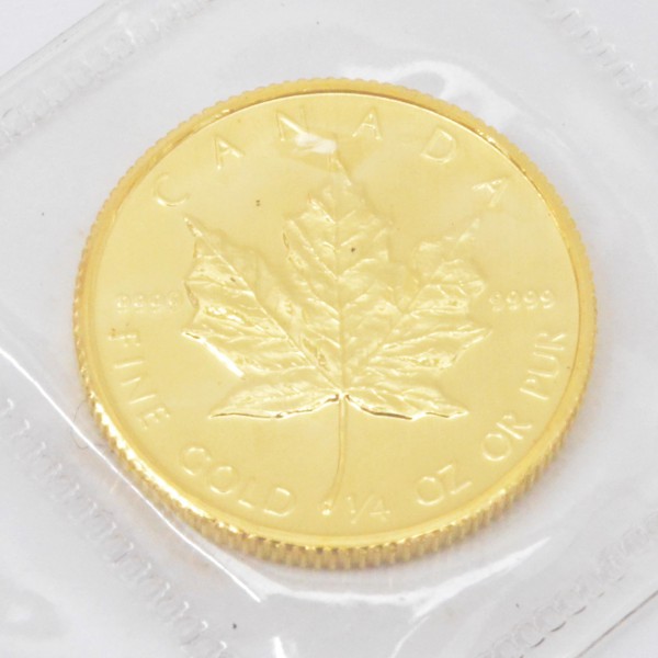K24 カナダ メイプルリーフ金貨 999.9 買取 しました！