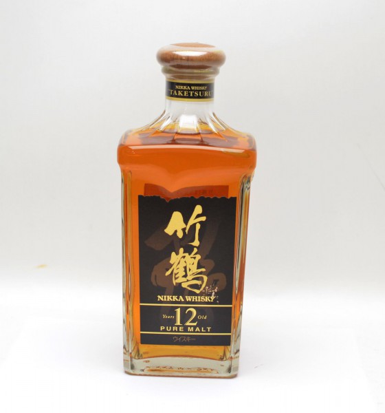 ニッカ 竹鶴 12年 ピュアモルト 角瓶 660ml ウイスキー 買取 しました！