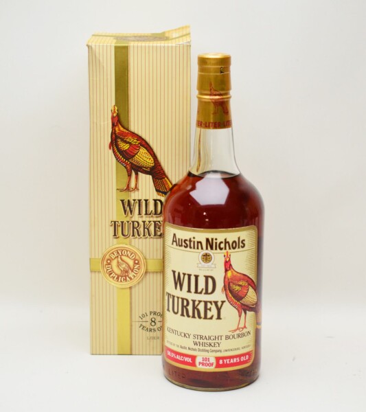 ワイルドターキー WILD TURKEY 8年 旧旧ラベル 1000ml アメリカン