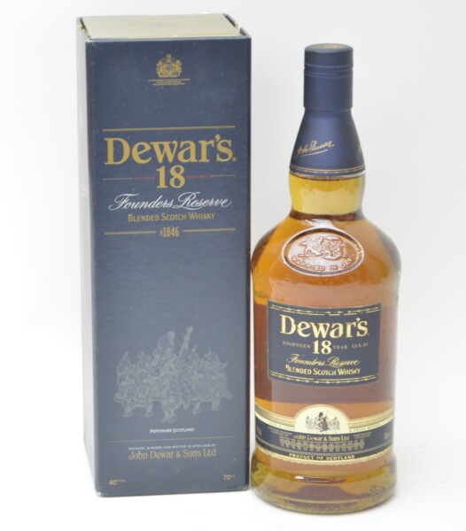 Dewar's デュワーズ 18年 700ml 買取 しました！