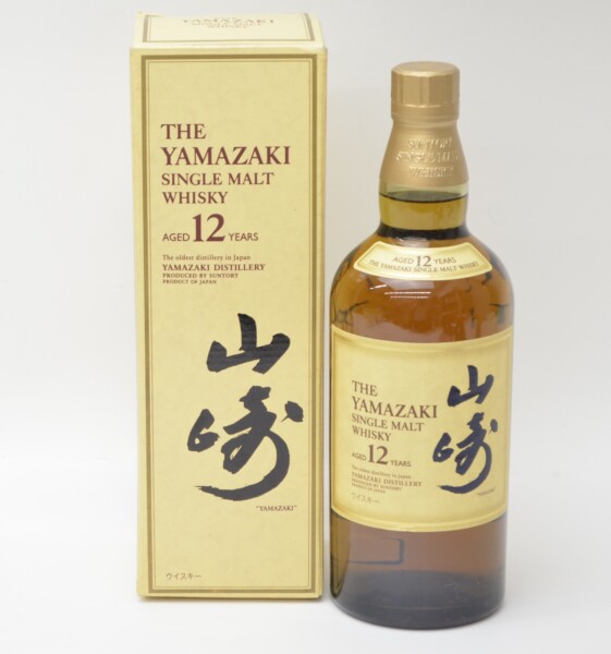 サントリー 山崎 12年 シングルモルト 700ml 43% ウイスキー 買取 しま